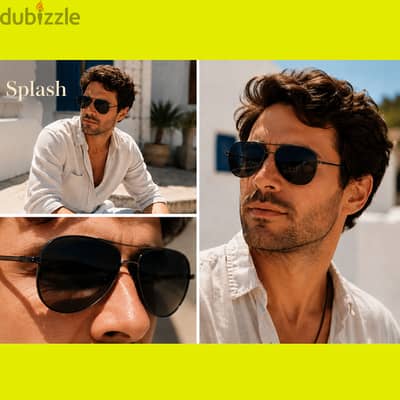 Splash Sunglasses Polarized UV400 | Original Style | Men | Summer