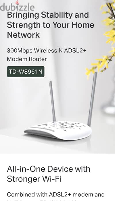 TP-LINK router ADSL2+