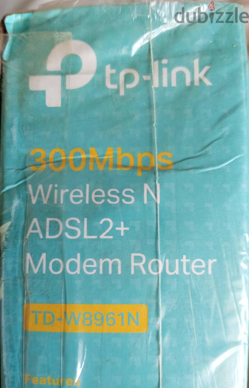 TP-LINK router ADSL2+ 3