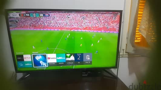 شاشة سامسونج سمارت 40 بوصة