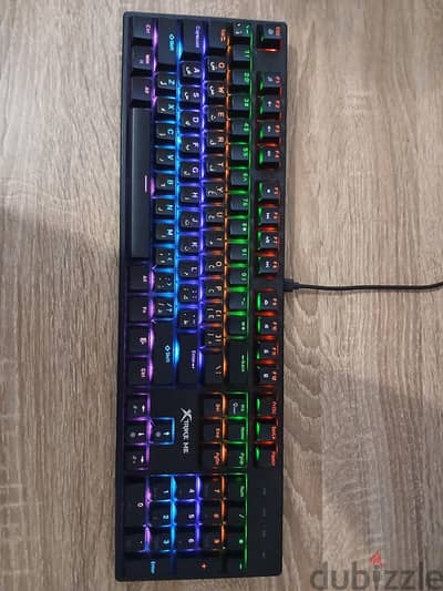 Keyboard blue switch rgb