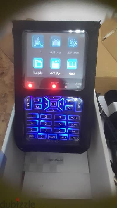 سات فايندر satlink 2100 استعمال خفيف جدا كالجديدة