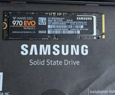 M. 2 Samsung 970 EVO 500GB NVMe
