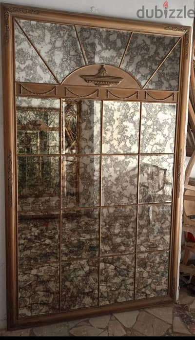 Big neo classical antiquated mirror مراية حائط كبيرة