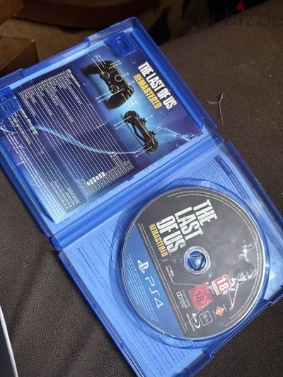 The last of us cd for PlayStation 4
