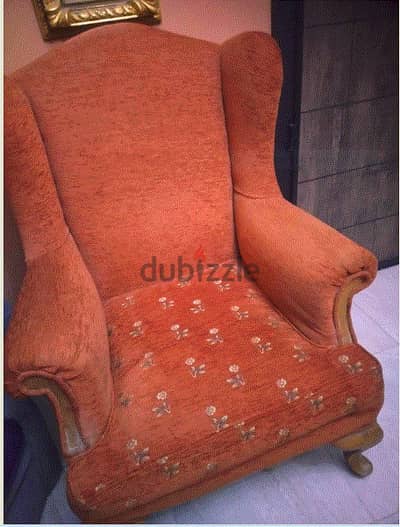 فرصة  كرسى خشب زان تنجيد ممتازتم تنزيل السعر ل 2000ج من 2500