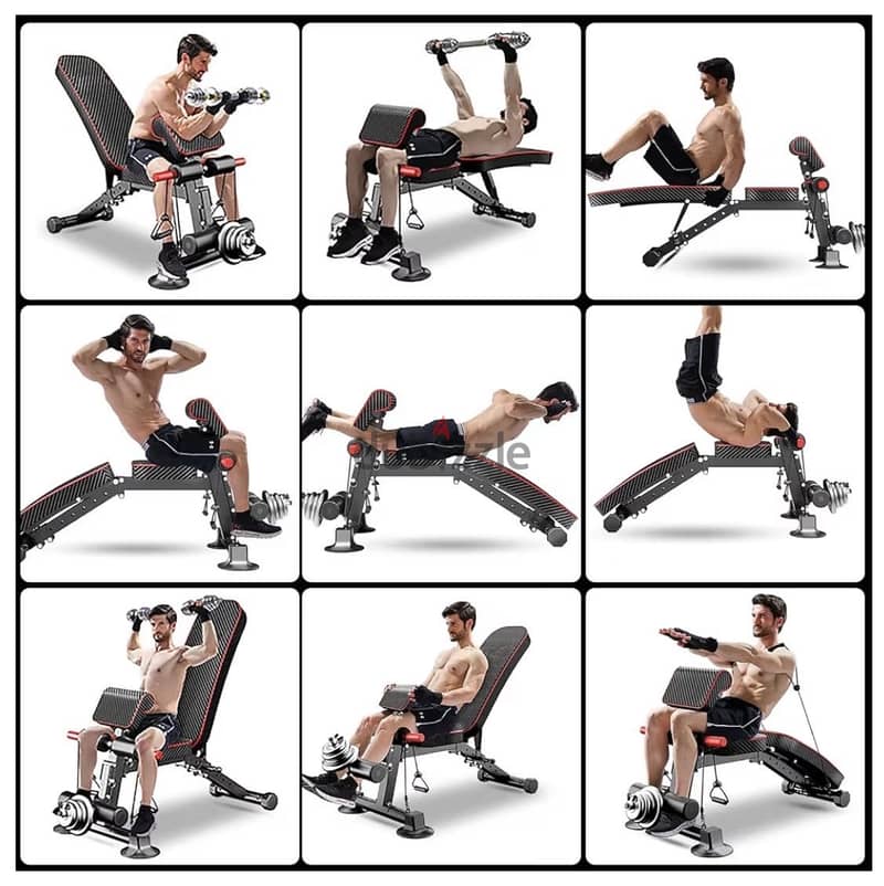 Ufit Multifunctional Foldable Bench 6