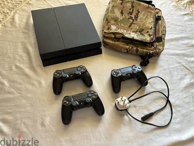 Play station 4  اتنين دراع اصلى للبيع الحالة ممتازة