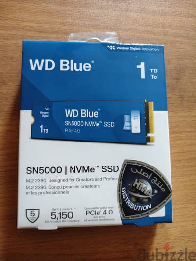 SSD WD Blue 1T SN5000 Sealed