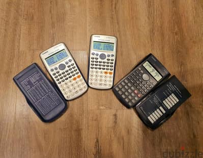 عرضVipخاصة 3 آلات حاسبة Casio اصلي fx-570ES PLUS + fx-82MS %1000ممتازة