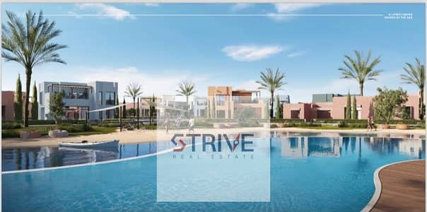 Fully finished Pent house with high-end finishing overlooking the lagoon, with 10% down payment and installments over 7 years