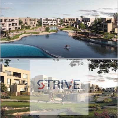 Fully finished chalet with garden ,high-end finishing overlooking the lagoon, with 10% down payment and installments over 7 years