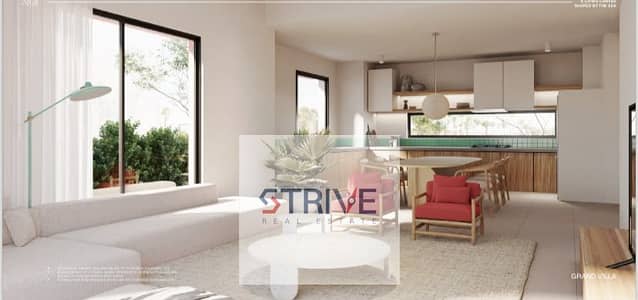 Fully finished duplex with garden ,high-end finishing overlooking the lagoon, with 10% down payment and installments over 7 years for sale
