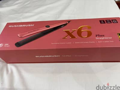 مكواه شعر rush brush x6 plus