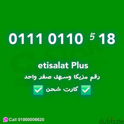 رقم مترتب وجميل صفر وواحد