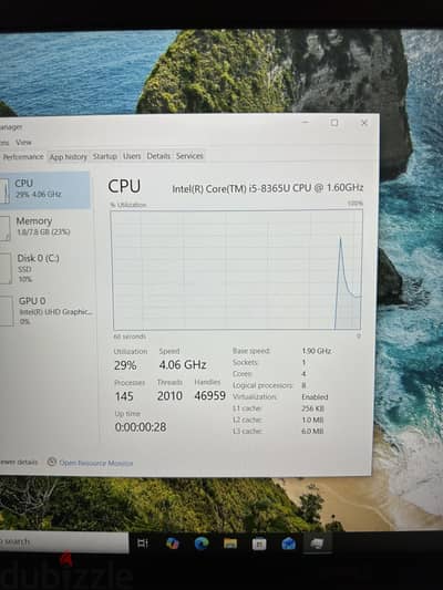 Dell latitude 5500 core i5-8th