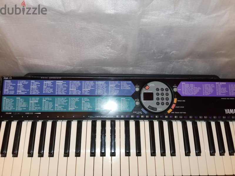 paino yamaha psr77 1