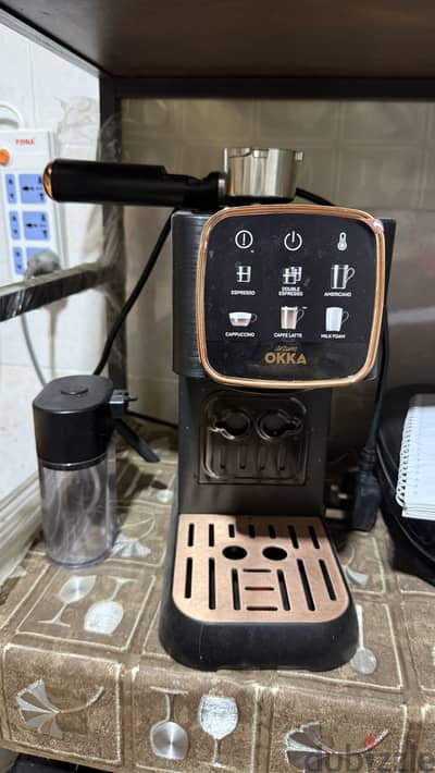 ماكينة قهوة Arzum OKKA Solo M Semi Automatic Espresso Machine