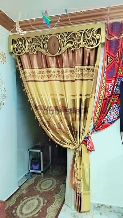 ستائر كامله بالبلتكانه الخشب