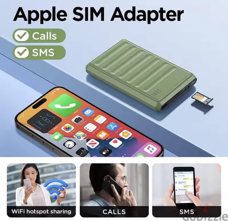 IKOS k7s adapters for iPhone add one sim 3