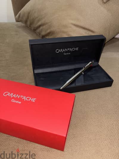 Caran d’Ache Ecridor ballpoint pen (Platinum-plated)
