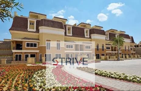 S villa with a 54% discount prime location on open view direct on land scape Close to Madinaty, Talala, and Sarai for sale in Butterfly Compound.