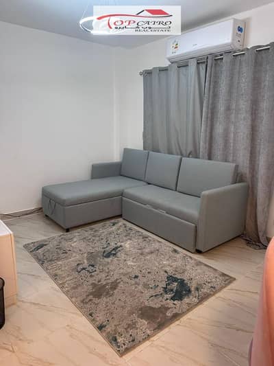 Studio Tohfa for rent furnished in Madinaty B12 area 56m fully air-conditioned