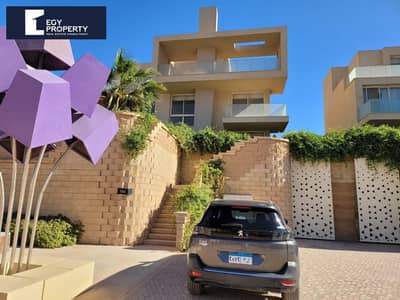 Direct on Sea Fully Finished Luxury Villa for Sale in Il Monte Galala - Ain Sokhna