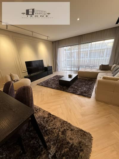 شقة للإيجار مفروشة بالكامل موقع مميز في Lake View القاهرة الجديدة 144م 2 غرفة نوم (1 ماستر) 2 حمام