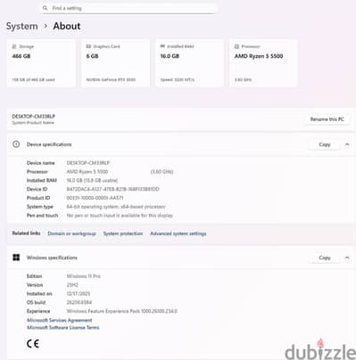 Full pc with all accessories