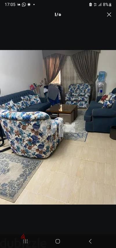 انتريه من القبانى ٢ كنبة ٢ كرسى
