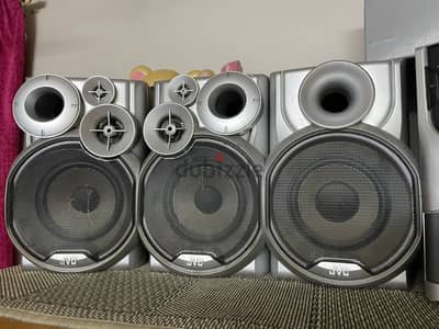 مجموعة سماعات JVC MX-DK