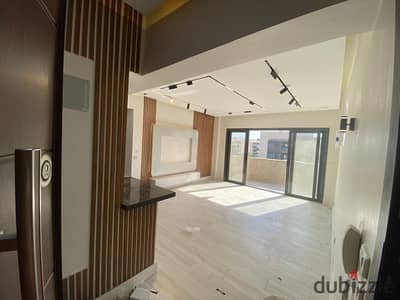 For sale in Madinaty B15 ultra-super lux finishes upper floor directly next to services