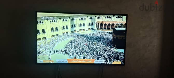 شاشة lg49 سمارت 4kوfull hd ريسفر داخلى وwifi وكال شبكه وusb