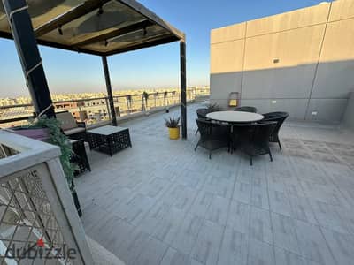 Fully Furnished Studio with Private Roof for Rent in SODIC | 1 Bedroom | Equipped Kitchen | ACs | Ready to Move | EGP 40K per Month