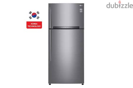 ثلاجة LG بمجمد علوي, سمارت انفرتور- 506L Smart Inverter Compressor