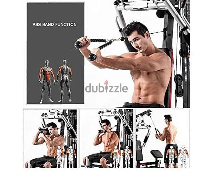 Korix Multi function Home Gym Station 3