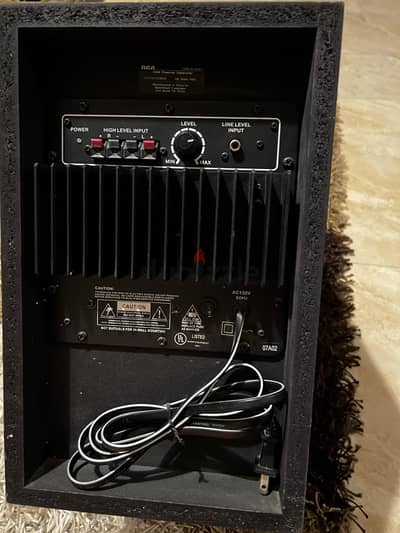 Subwoofer RCA Active