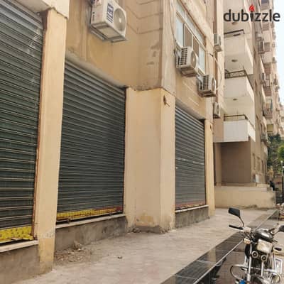 محل للايجار خلف مصر للطيران عند حديقه دوليه