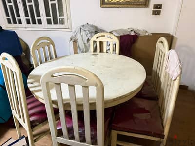 ترابيزة سفرة و كراسي