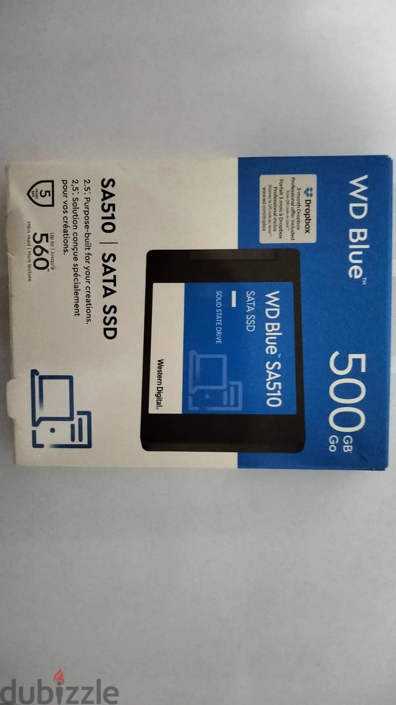 ٍٍٍٍSSD 500GB WD Blue 1