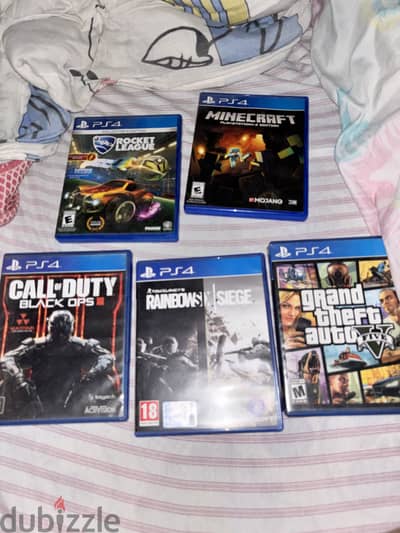 (Gta) (call of duty)- (rainbow six) (Minecraft) (rocket league)