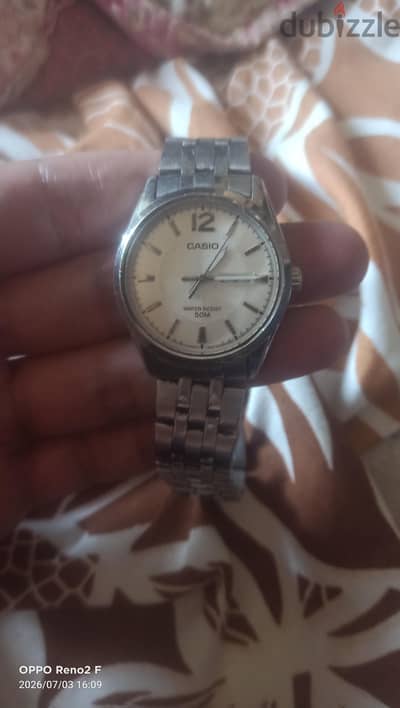 "ساعة Casio أصلية للبيع - 500 جنيه - فيصل"