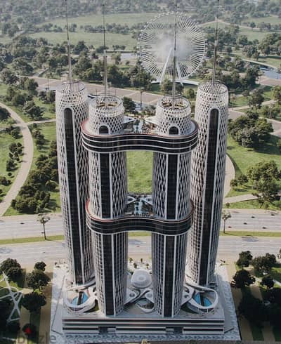 مكتب إداري ريسيل في Nile Business City بالعاصمة الإدارية الجديدة