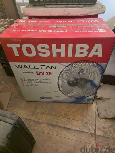Toshiba wall fan model eps 29