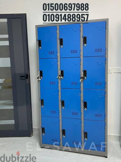 لوكر صاج-دولاب معدن-وحدات تخزين-لوكر چيم ونوادي رياضه ومستشفيات-locker