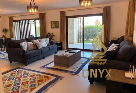 شاليه 344م دور ارضي بجاردن على القنال بمراسي مارينا - Marassi Marina