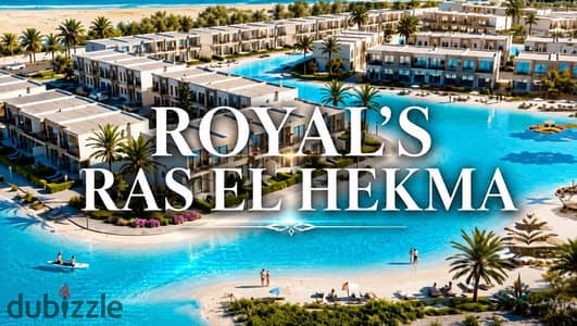  **New Launch – Royal's Ras El Hekma**    Km 205 – Next to **Ogamy** and **Playa New Giza**   **Town House**  **Area: 160 m²**  **5 Bedr