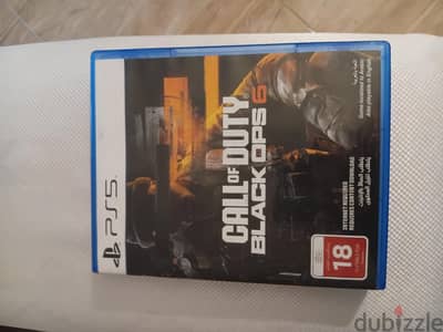 لعبه Call of duty black ops 6 مستعمله في حاله جيده مفيهاش اي خدوش