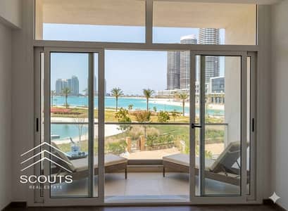 شاليه للبيع 140م فيو مباشر لاجون وتشطيب Ultra Lux كامل 2 غرف في العلمين الجديدة موقع مميز بجوار الأبراج والمارينا مناسب للسكن والاستثمار